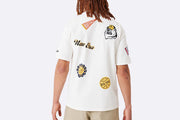 New Era Heritage Badge Tee Off White/Navy